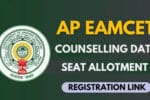 AP EAMCET Seat Allotment 2025 Check Latest Updates